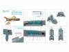 Quinta Studio QD+48577 MiG-21MF Fishbed-J (Moscow plant) 3D-Printed & coloured Interior on decal paper (Eduard) (with 3D-printed resin parts) 1/48